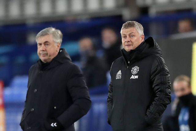 Carlo Ancelotti e Ole Gunnar Solskjaer