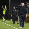 José Mourinho feliz com a vitória do Benfica. Foto: HOMEM DE GOUVEIA/LUSA