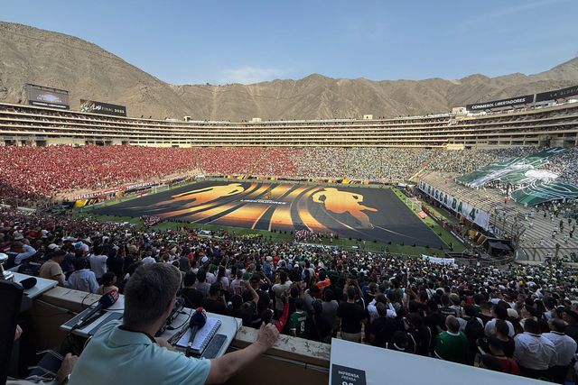 Final da Libertadores joga-se no Monumental de Lima. Foto: A BOLA