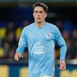 Franco Cervi em campo com a camisola do Celta de Vigo