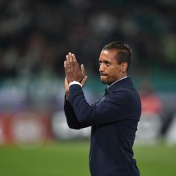 Nani foi homenageado pelo Sporting, antes do jogo com o Benfica