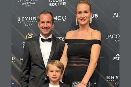 Frederico Varandas ao lado da mulher e do filho - Foto: Frederico Varandas/Instagram