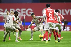 Lance do Sc Braga-Benfica - Foto Rogério Ferreira/Kapta+