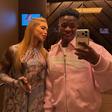 Vinícius Jr. com a namorada Virgínia no Dubai - Foto: Vinícius Jr./Instagram