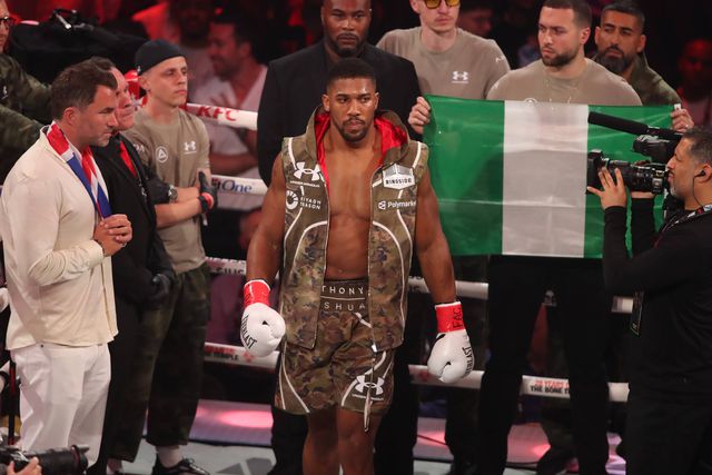 Anthony Joshua encontra-se fora de perigo