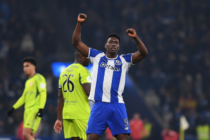 Samu festeja golo no Dragão - Foto: Rogério Ferreira/Kapta+