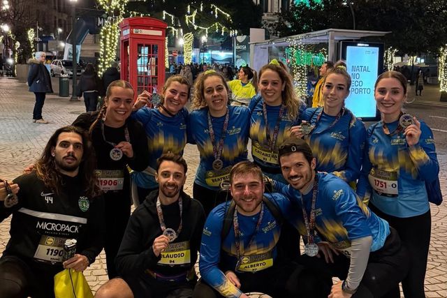 Rute Cardoso participou na Corrida de São Silvestre do Porto, onde completou cerca de 10 quilómetros com o número de Diogo Jota ao peito - Foto: Rute Cardoso 