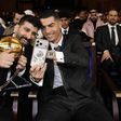 Cristiano Ronaldo nos Globe Soccer Awards 2025