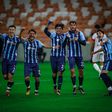 Jogadores do Adana Demirspor a celebrarem um dos 14 golos da época - Foto: Adana Demirspor