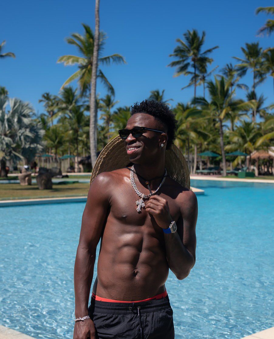 Vinícius Jr. na Bahia - Foto: Vinícius Jr./Instagram