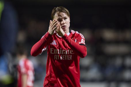 Andreas Schjelderup será emprestado pelo Benfica — Foto Imago