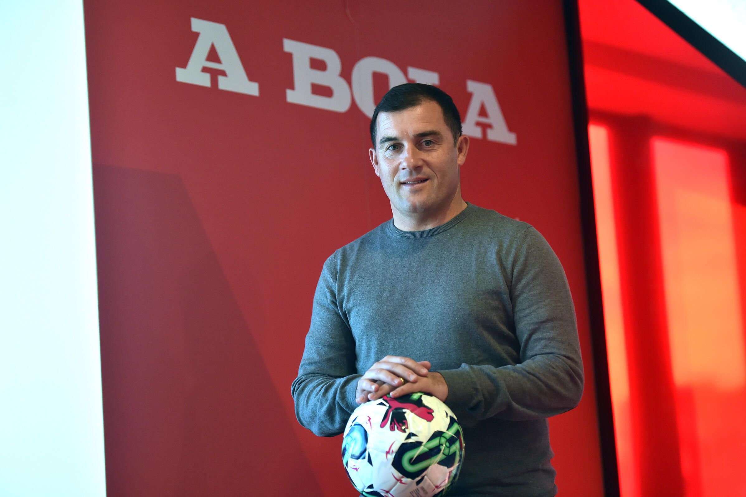 Ricardo Pessoa, treinador, concedeu entrevista a A BOLA - Foto: Miguel Nunes