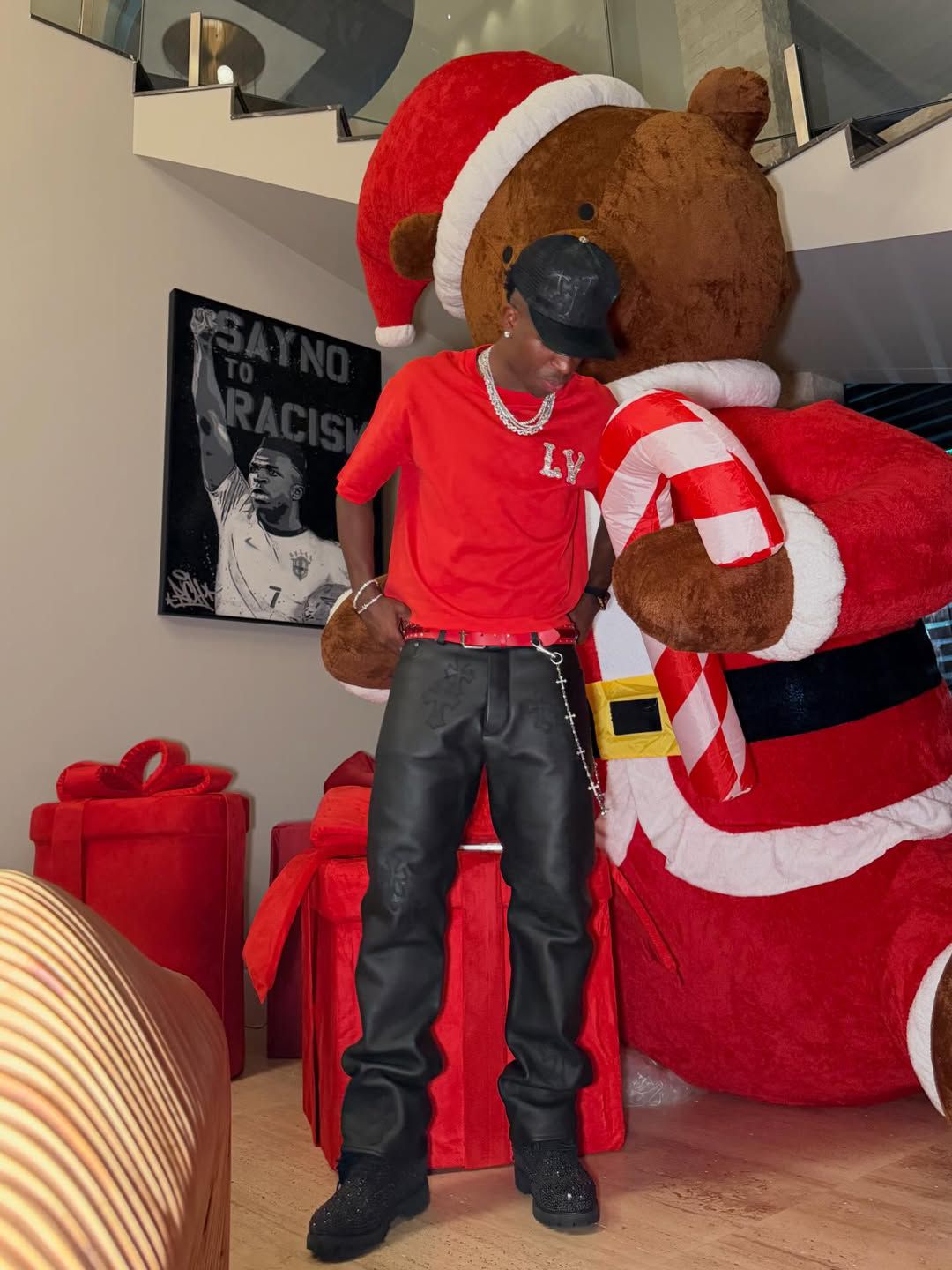 Vinícius Jr. no Rio de Janeiro - Foto: Vinícius Jr./Instagram