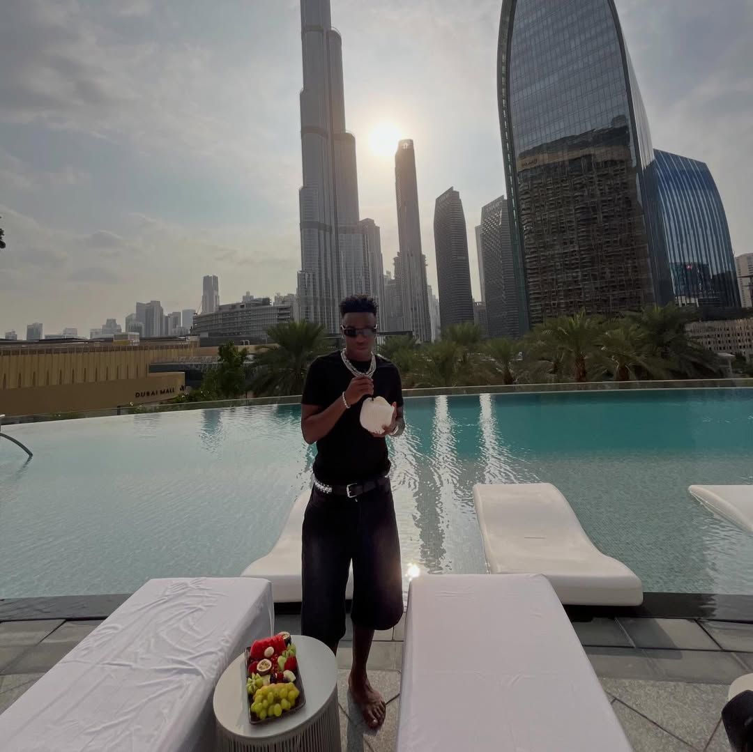 Vinícius Jr. no Dubai - Foto: Vinícius Jr./Instagram