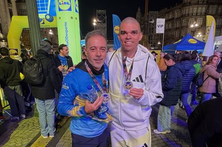 Pepe correu a São Silvestre do Porto - Foto: Pepe/Instagram