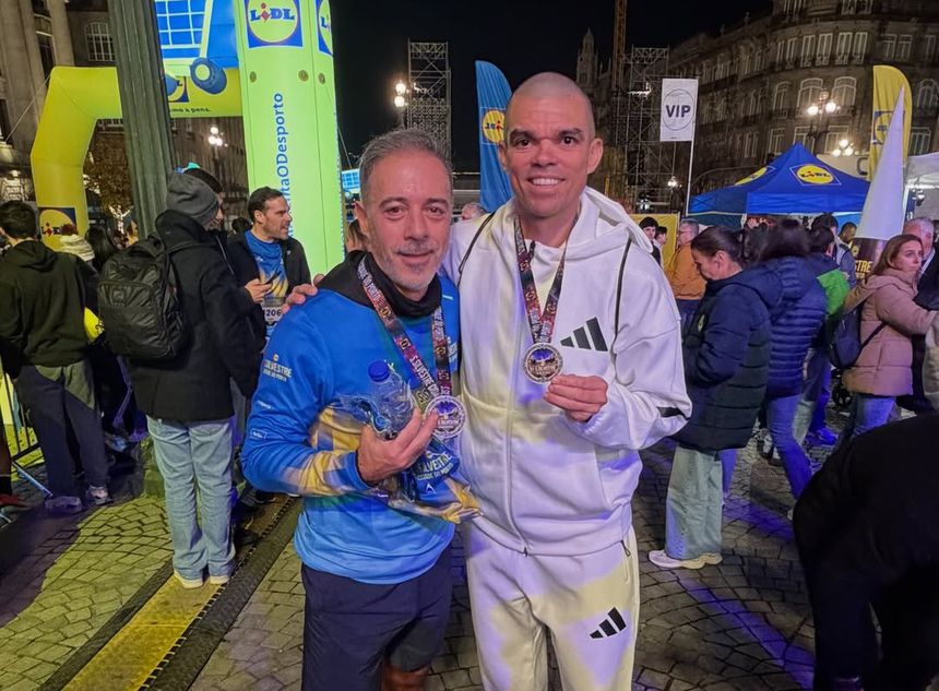 Pepe correu a São Silvestre do Porto - Foto: Pepe/Instagram