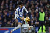 Mitoma a jogar pelo Brighton e a dominar a bola