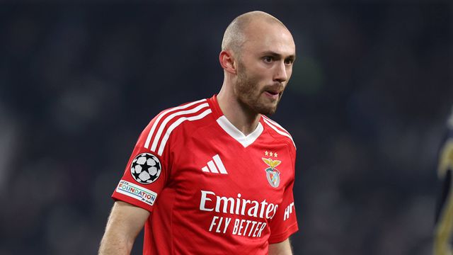 Aursnes no Juventus-Benfica (foto: IMAGO)