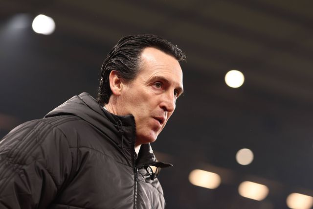 Unai Emery, treinador do Aston Villa