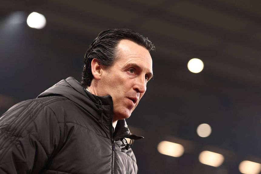 Unai Emery, treinador do Aston Villa