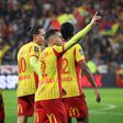 Festejos do Lens frente ao Le Havre