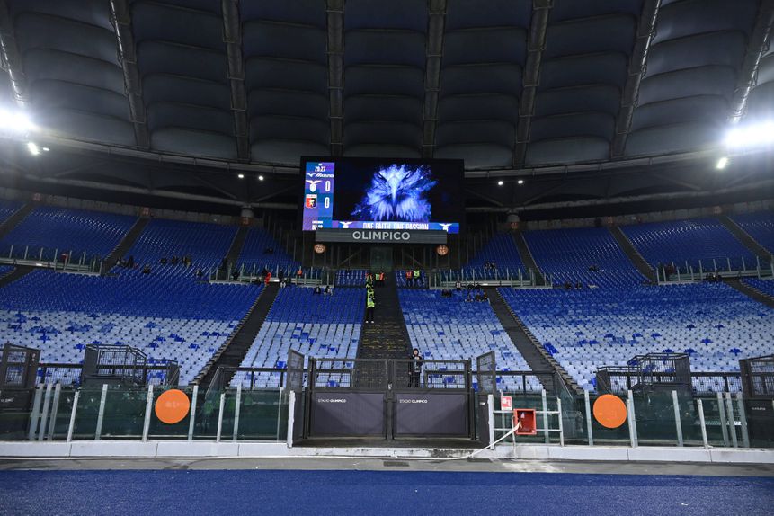 Olímpico despedido após protesto dos adeptos da Lazio contra presidente