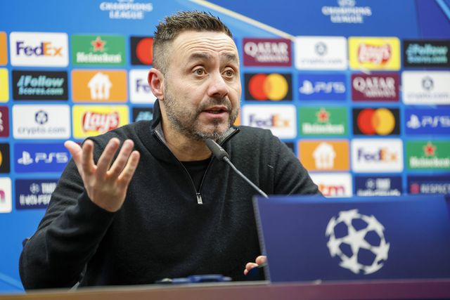 De Zerbi, treinador do Marselha