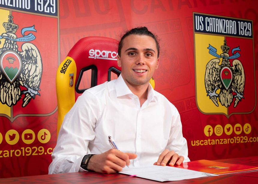 Gonçalo Esteves prossegue carreira na Serie B italiana - Foto: US Catanzaro 1929