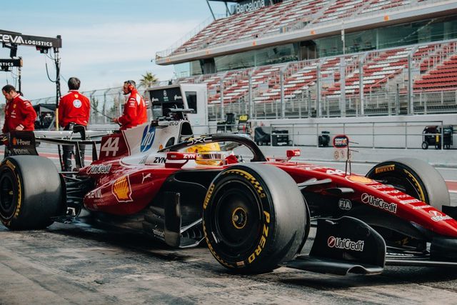 Lewis Hamilton ´prepara a sua segunda temporada na Ferrari       Fotografia Scuderia Ferrari