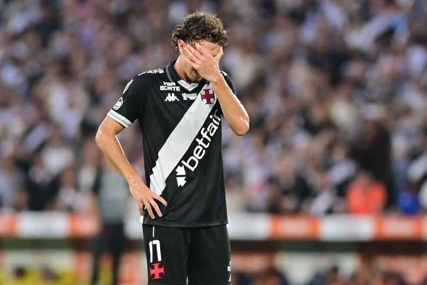 Nuno Moreira, jogador do Vasco da Gama, de Fernando Diniz