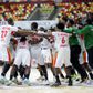 Festa angolana após vitória frente à Nigéria (25-20) no CAN e apuramento para Mundial