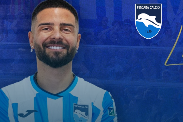 Insigne regressa ao futebol italiano - Foto: Pescara