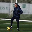 Rui Borges orientou mais uma sessão de treino antes da receção ao FC Porto - Foto: Sporting CP