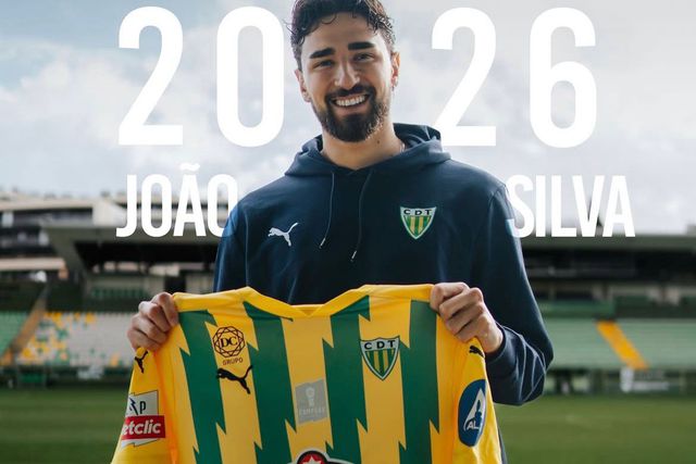 João Silva reforça tondelenses até (pelo menos) ao fim da temporada