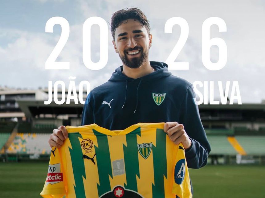 João Silva reforça tondelenses até (pelo menos) ao fim da temporada