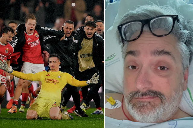 Nuno Markl em direto do hospital: «Pensei que Trubin era um medicamento»