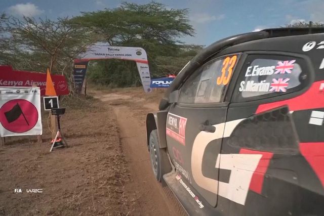 Rovanpera continua firme no rali do Quénia