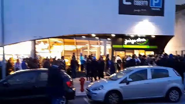 Ambiente tranquilo no Estádio António Coimbra da Mota