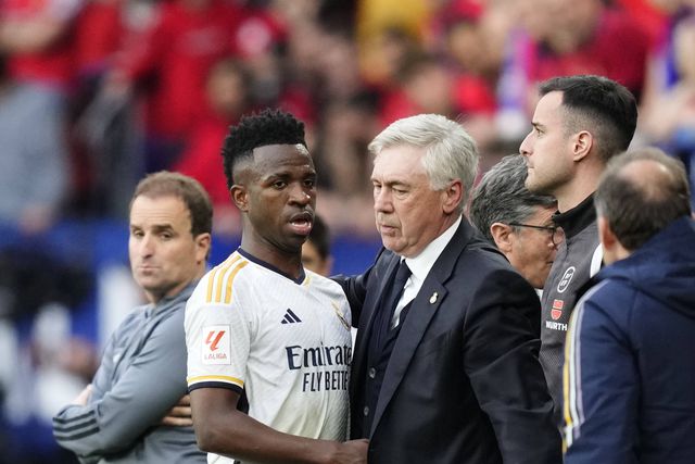 Carlo Ancelotti sobre Vinícius Jr.: «O que me preocupa é ele não poder jogar»