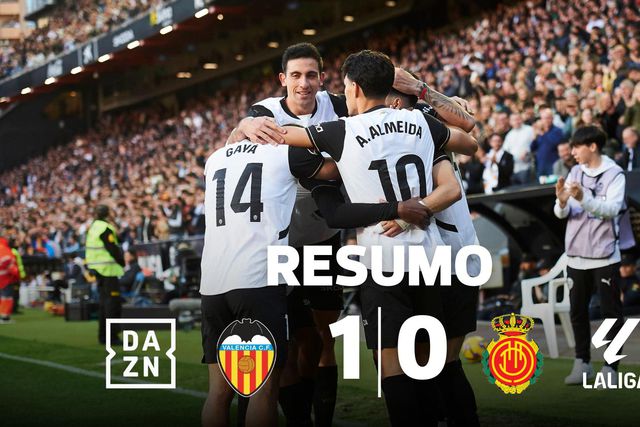 O resumo da vitória do Valência sobre o Maiorca