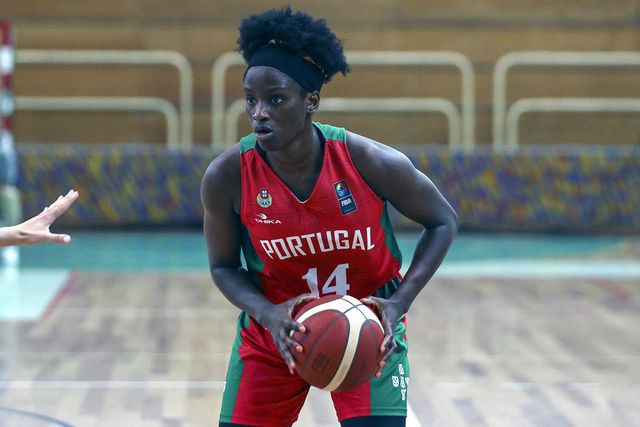 Sofia Silva, capitã da Seleção Nacional de basquetebol feminino. Foto FPB