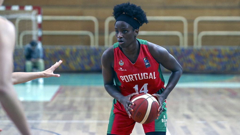 Sofia Silva, capitã da Seleção Nacional de basquetebol feminino. Foto FPB