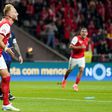 Uros Racic estreou-se como titular na presente edição da Liga e contribuiu com um golo e uma assistência para a vitória do SC Braga sobre o Arouca, em partida da 27.ª jornada