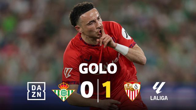 Vídeo: bola na frente para Lukébakio e Ruben Vargas a marcar para o Sevilha