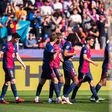 Tarde sem sobressaltos do Barcelona no dérbi catalão