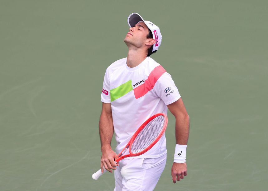 O tenista português Nuno Borges