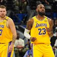 Luka Doncic e LeBron James