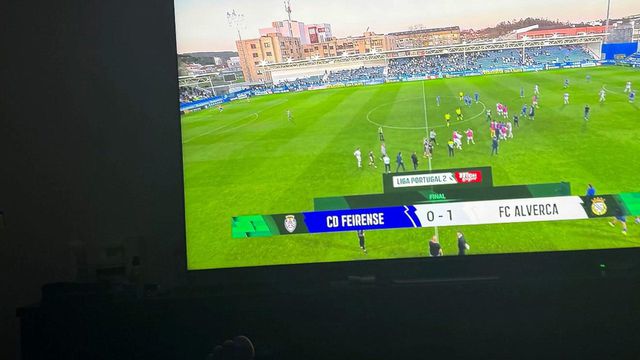 Vinícius Júnior atento ao Alverca