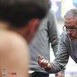 Basquetebol, treinador do Sporting Luís Magalhães, na final da Taça de Portugal 2024/25, em Matosinhos, Fotografia FPB