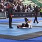Pavilhão do Clube Ferroviário de Angola muito bem composto para acompanhar festival de Ji-Jutsu